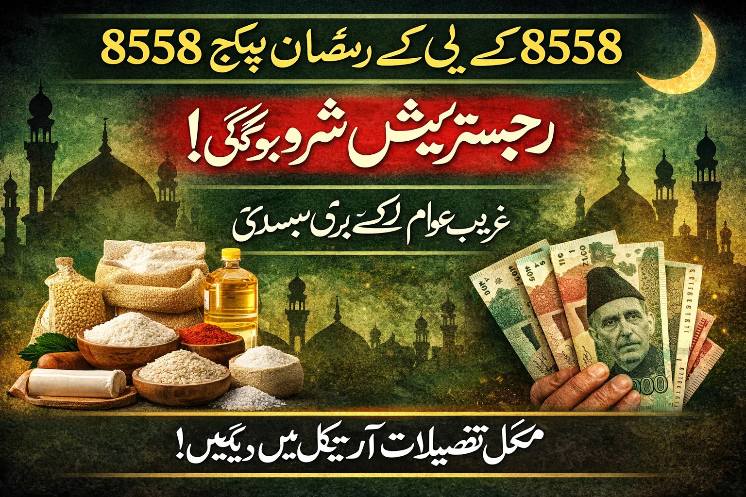 Great News! 8558 KPK Ramzan Package Registration Portal March 2026 | Dcpramadan KP GOV PK