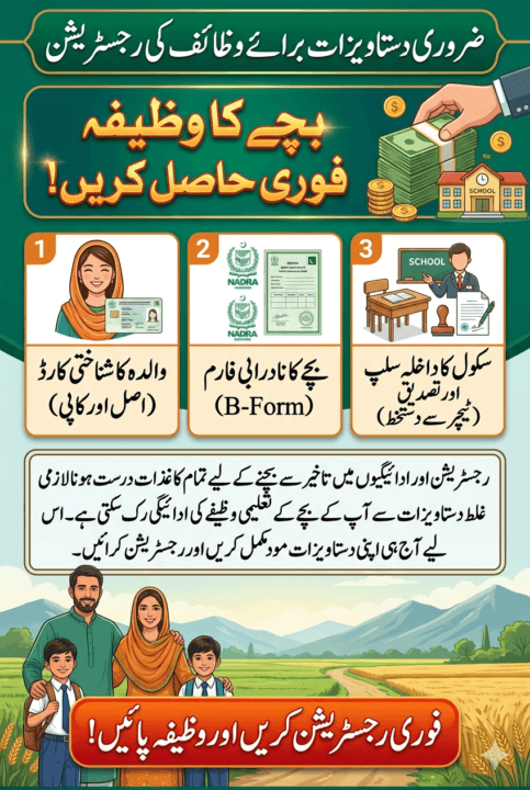 Required Documents for Registration